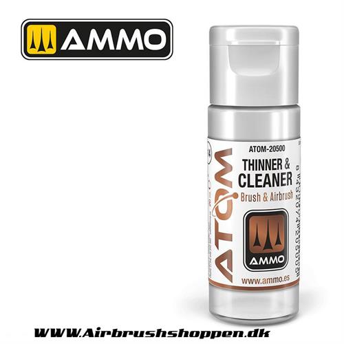 ATOM-20500  Thinner and Cleaner -  20ml  Atom color